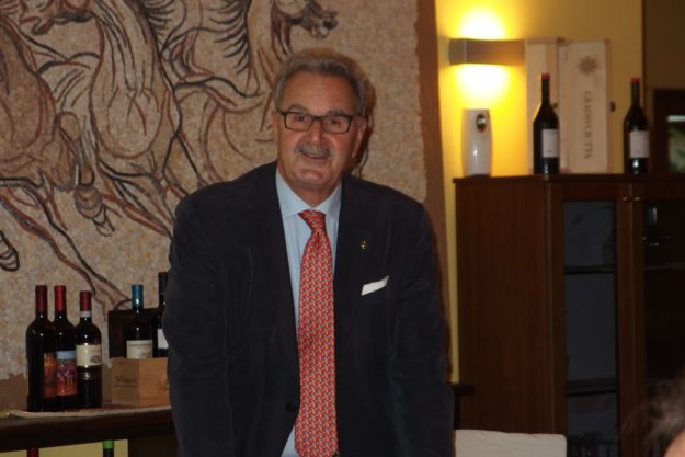Il Presidente del Club,b Pietro Rosa Gastaldo, ha svolto la relazione di consuntivo dell’annata