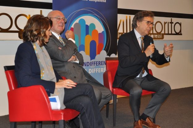 Il PDG Roberto Xausa, con Marco Milanesi e Antonella Desiderio