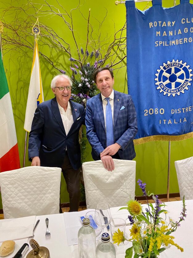 Luigi Delneri con Sergio Dus