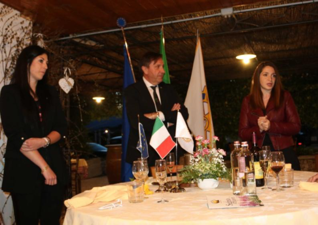 Da destra Laura Milazzo, Sergio Dus e Alice Barricelli