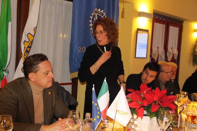 Rosanna Rovere con accanto, Marco Castellarin e Michelangelo Serena